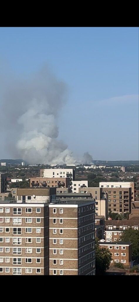 London weather LIVE: Grass fires burn as drought declared in capital and temperatures reach heatwave high