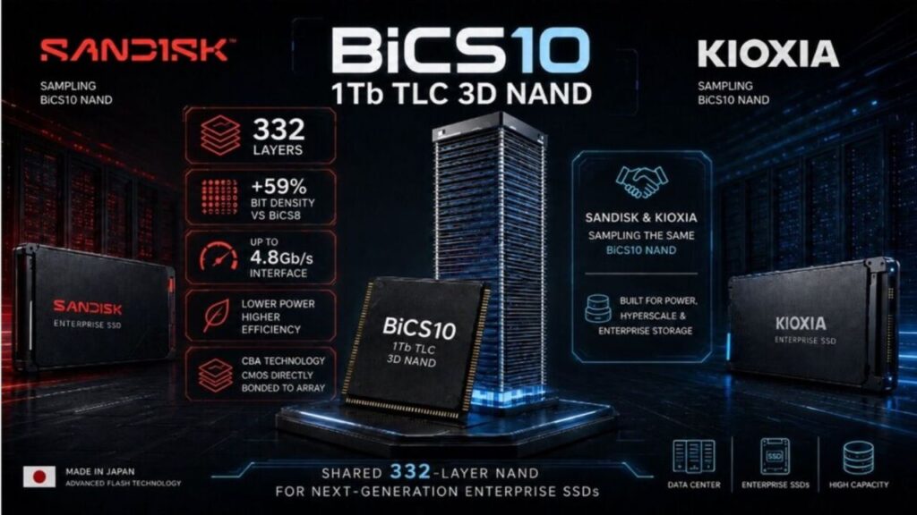 SanDisk has started sampling the tiny chip that will make 512TB SSDs possible in 2027, but don’t expect them to cost under $300,000