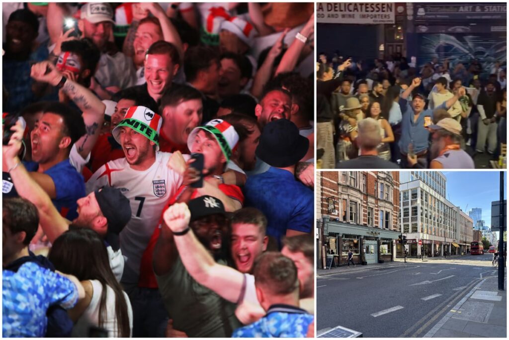 ‘We’re going home!’ London empties out as fans pull sickies after England’s 4am World Cup win over Mexico