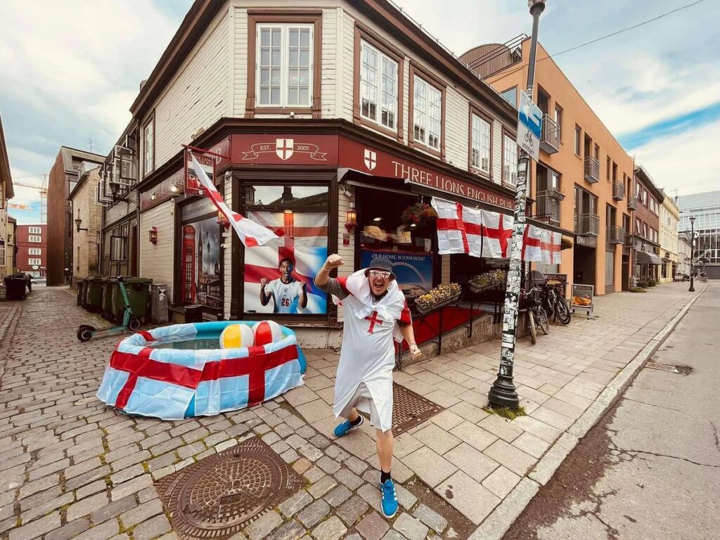 A Tale of Two Lions: English pub in Norway prepares for ‘supercharged’ World Cup clash between two nations