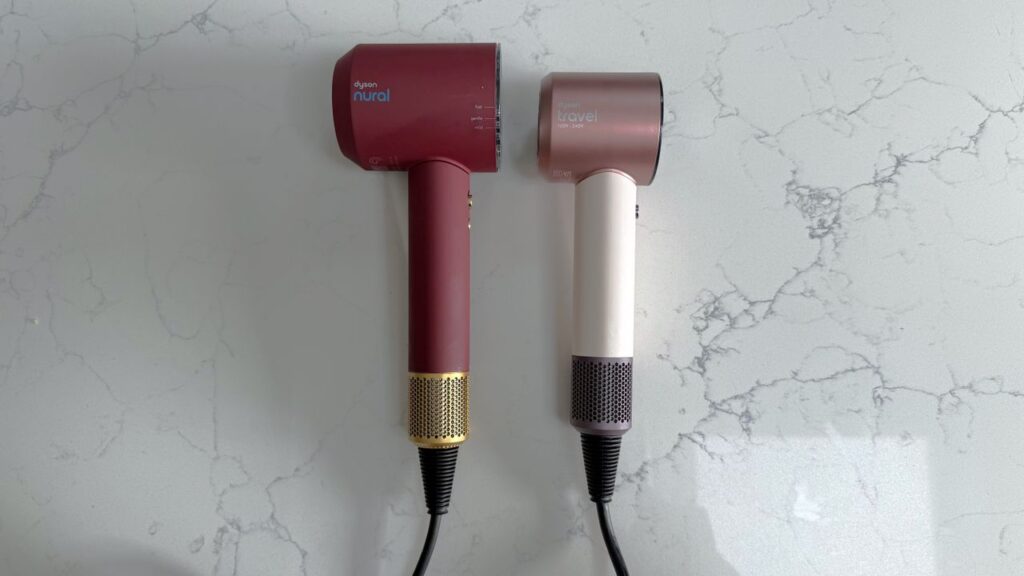 Dyson Supersonic Travel vs Supersonic Nural: I tested the two premium hair dryers to see what you get — and don’t get — for the substantial price difference