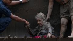97-year-old woman rescued after Nepali floods looked like ‘a warrior’
