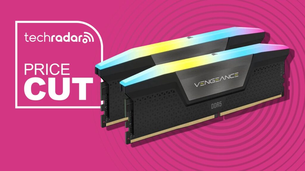In a rare win for PC builders, Corsair’s 32GB Vengeance RGB DDR5-6000 memory gets a big discount