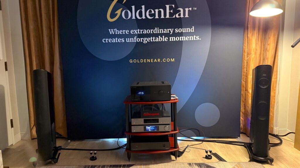 Why Goldenear’s hybrid T44 tower speakers somehow boast the best of powered and passive worlds