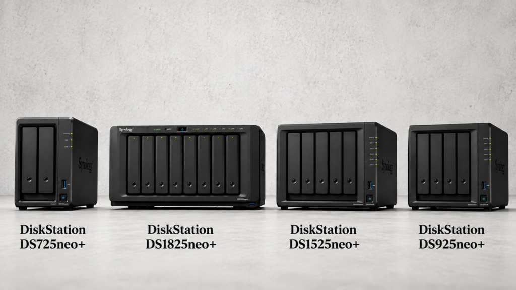 Synology reveals a host of new NAS devices it says can balance budget and power requirements for all users