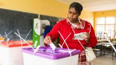Zambians voting as president bids for second term