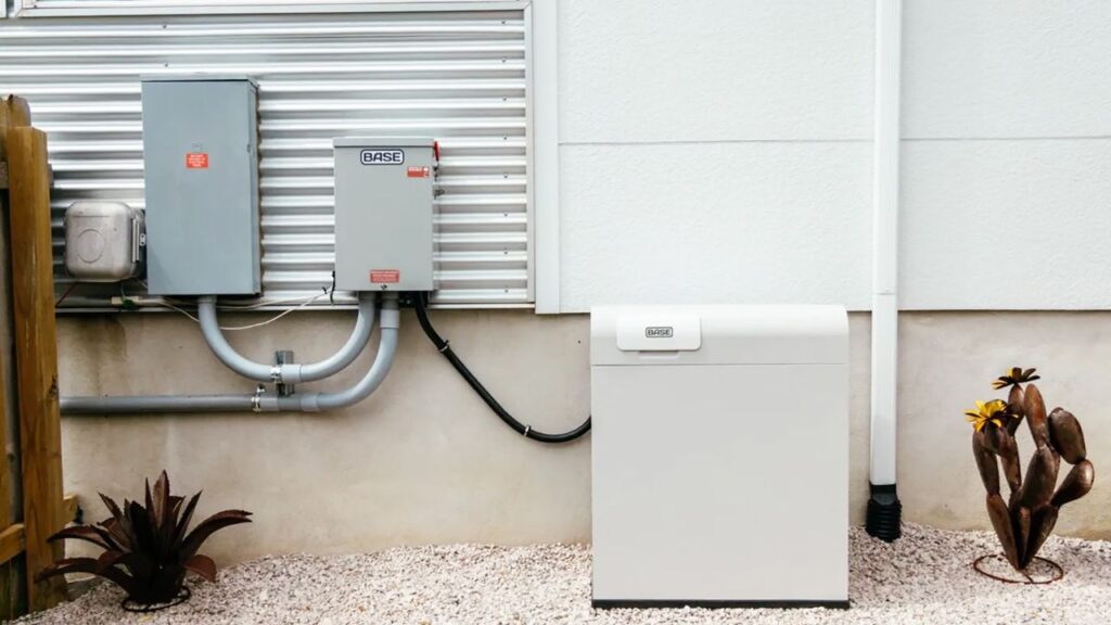 The 78.4 kWh Base Core battery can keep your home running during an outage, installs in under an hour, and gives back to the grid — as home battery installations reach a record high