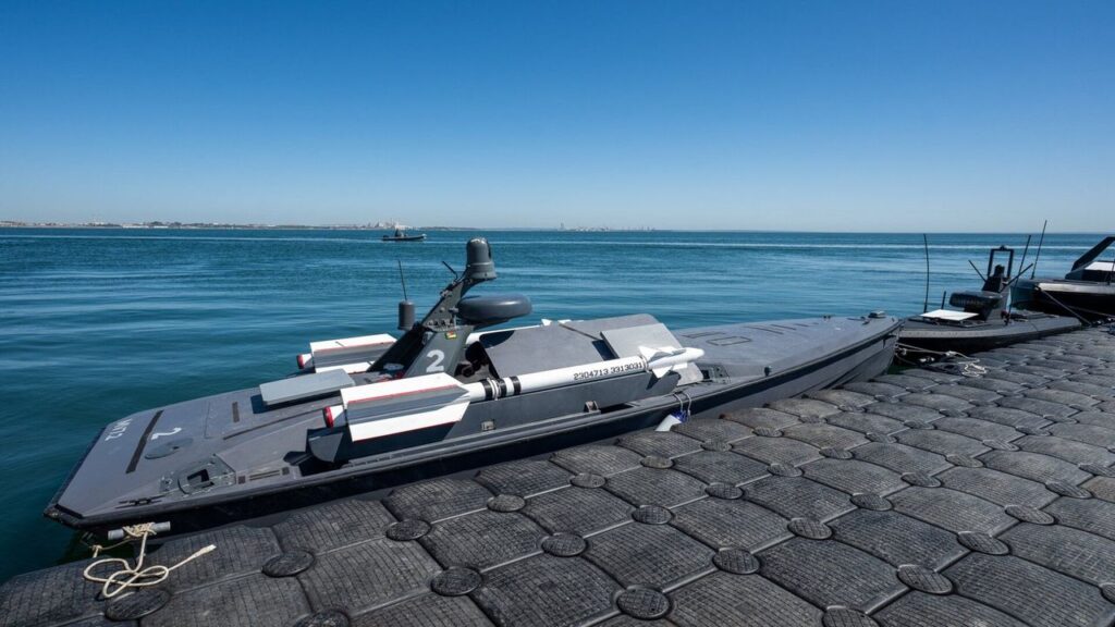 Ukraine hits Russian Crimea targets with unmanned ship carrying FPV drones
