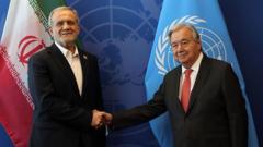 US to allow Iran delegation to attend UN meetings in New York as war passes half-year mark