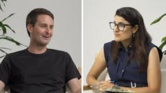 Snapchat considering daily time limits for teens, boss tells BBC