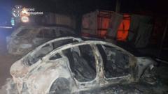 Russia and Ukraine exchange strikes as two killed at Moldova border