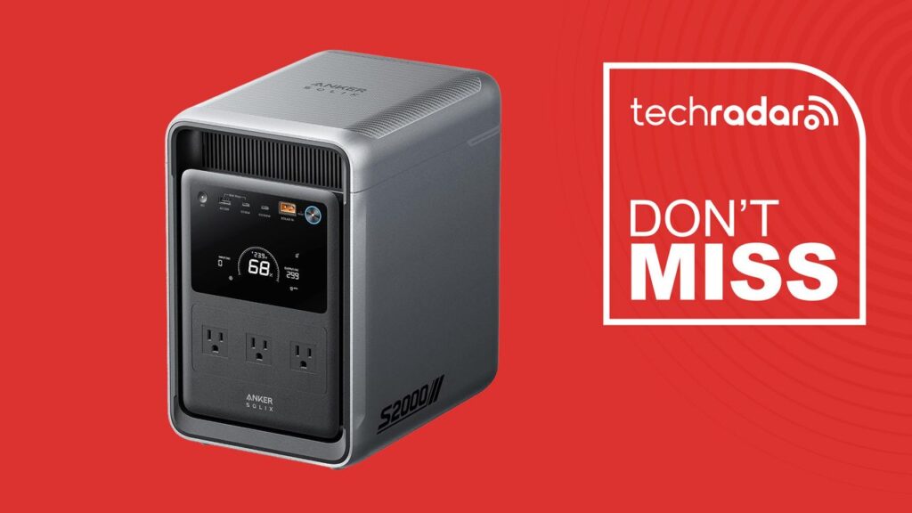 Anker’s S2000 is the smallest 2kWh home backup power station around — and it just dropped to $650 in Amazon’s Labor Day sale