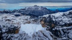 The treasured ‘eternal snow’ on this tropical island is about to disappear forever