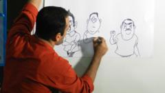 India’s cartoonists built an audience online – now their posts are being restricted