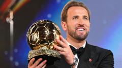 ‘A dream come true’ – Harry Kane on his Ballon d’Or win