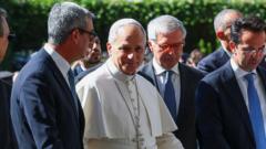 Pope walking and recovering ‘as expected’ after surgery, doctors say