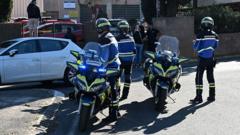 Pupil arrested after two teachers shot at French school