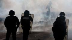 Teenager’s hand blown off during confrontation between France school protesters and police