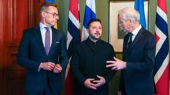 Zelensky and US envoys to hold Oslo talks as Rubio denies withholding intelligence